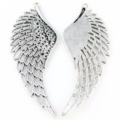 Silvery Wing Pendant - Craft De Ville - Craft de Ville