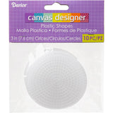 Plastic Canvas - 3" Round - 7 count - Darice - Craft de Ville