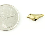 Bird Bead - Antique Brass - Craft De Ville - Craft de Ville