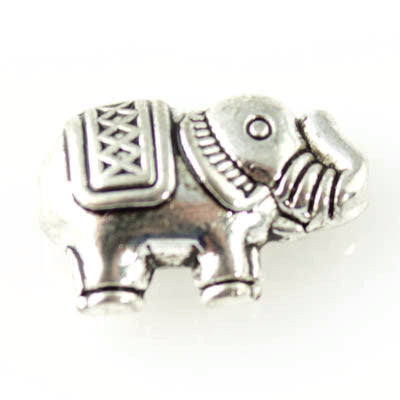 Elephant Bead - Antique Silver - Craft De Ville - Craft de Ville