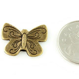 Butterfly Bead - Antique Bronze - Craft De Ville - Craft de Ville