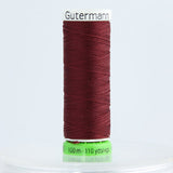 Gutermann Sew-All Rpet Thread - 100 Meters Burgundy 369 Polyester