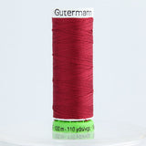 Gutermann Sew-All Rpet Thread - 100 Meters Ruby Red 384 Polyester