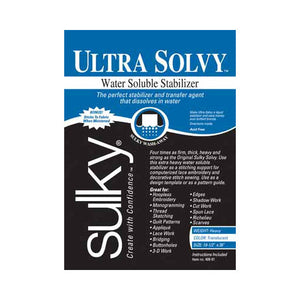 Sulky Ultra Solvy 1Yd Pkg Interfacing & Stabilizers