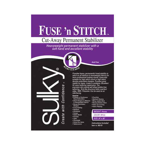 Sulky Fuse N Stitch 1Yd Pkg Interfacing & Stabilizers