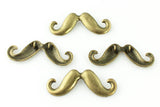 Mustache Pendant - Antique Bronze - Craft De Ville - Craft de Ville