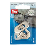 Oval Turn Clasp - Silver 35Mm Craft Fasteners & Closures