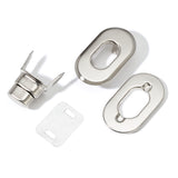 Oval Turn Clasp - Silver 35Mm Craft Fasteners & Closures