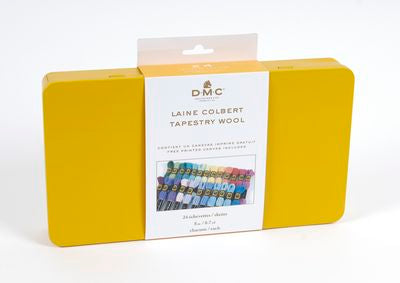DMC Tapestry Wool Colector's Tin - 24 New Colours