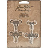 Clock Keys - Tim Holtz Idea-ology - 4 pack - Tim Holtz - Craft de Ville