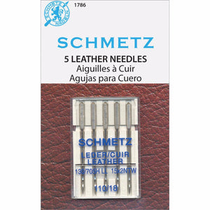 Schmetz Leather Needles - 110/18 - 5 pack - Schmetz - Craft de Ville