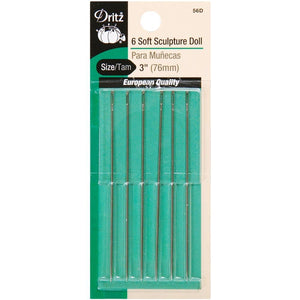 Dritz Doll Needles - 3" - 6 pack - Dritz - Craft de Ville