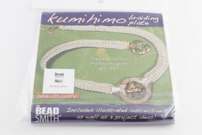 Kumihimo Plate - 6in Square - BeadSmith - Craft de Ville