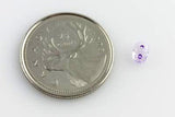 Superduo 2 Hole Seedbead - Dark Purple Lined Crystal - 2.5X5mm - Matubo - Craft de Ville