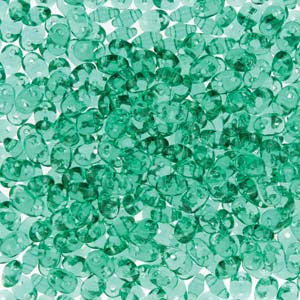 Superduo 2 Hole Seedbead - Emerald - 2.5X5mm - Matubo - Craft de Ville