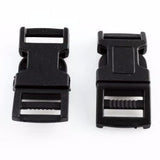 Paracord Buckles - Black - 15mm - Pepperell - Craft de Ville