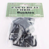 Paracord Buckles - Black - 25mm - Pepperell - Craft de Ville