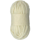 Pencil Roving - White - 1.05oz - Dimensions - Craft de Ville