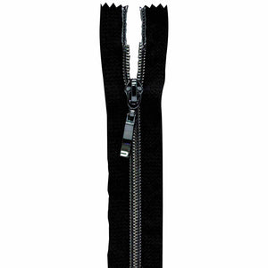 Vizzy Fashion Coil Zipper - Closed End Black Zippers