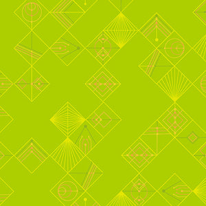 Preorder October - Giucy Giuce Deco Glo 2 Tiles In Lime Fabric