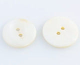 Vintage Mother of Pearl Button - Bright Natural - 26 line - Craft De Ville - Craft de Ville