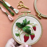 Kit de broderie en relief Fraises - MCreativeJ
