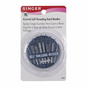 Hand Sewing Needles - Assorted Self Threading Needles - Singer - Craft de Ville