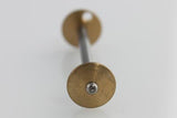 Vintage Bobbin - Brass and Steel - 1 5/16" - Craft De Ville - Craft de Ville