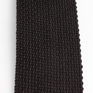 Polyester Webbing - Black - 2" (50mm) - Hodges & Lettau - Craft de Ville