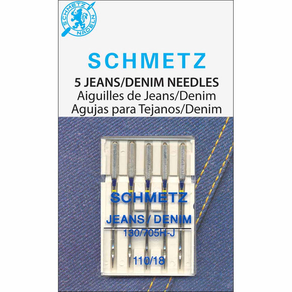Schmetz Denim/Jeans Needles - 110/18 - 5 pack