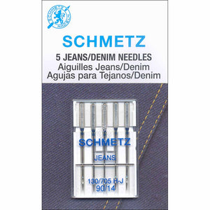 Schmetz Denim/jeans Needles - 90/14 5 Pack Jeans