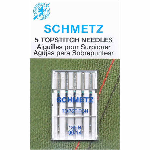 Schmetz Top Stitch Needles - 90/14 5 Pack Topstitch