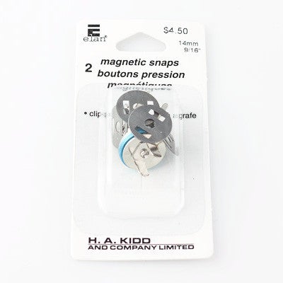 Magnetic Snaps - 14mm - Silver - Elan - Craft de Ville