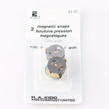 Magnetic Snaps - 14mm - Gold - Elan - Craft de Ville