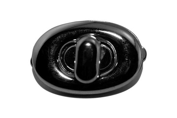 Oval Turn Clasp - Black - Everything Mary - Craft de Ville