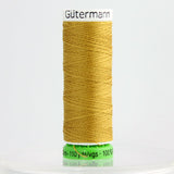 Gutermann Sew-All Rpet Thread - 100 Meters Gold 968 Polyester