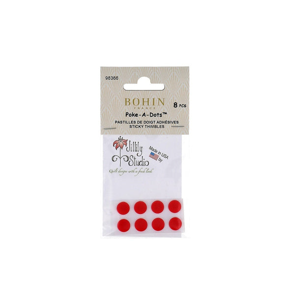 Bohin Poke-A-Dots - 8 Pack Thimbles & Sewing Palms