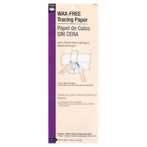 Wax-Free Tracing Paper - 5 sheets - Dritz - Craft de Ville