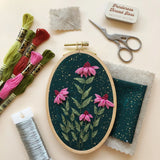 Kit de broderie d'Échinacées 3D - MCreativeJ