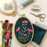 Kit de broderie d'Échinacées 3D - MCreativeJ