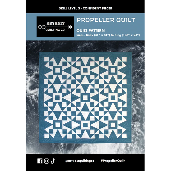 Art East Quilting Co - Propeller Quilt Pattern