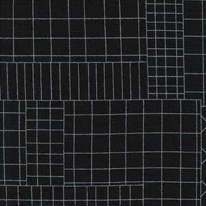 Carolyn Friedlander - Collection Cf Grid Group 20591 Black Fabric