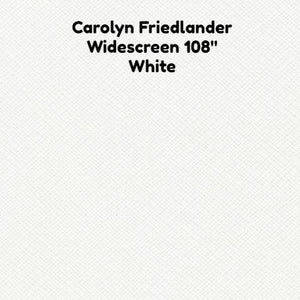 Carolyn Friedlander - Widescreen 108 White Fabric