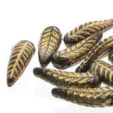 Feather Beads - 5mm x 17mm - Preciosa - Craft de Ville