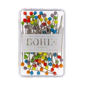 Bohin Murano Glass Headed Pins - 1 3/16"