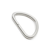 D-Rings - 0.75" - Silver