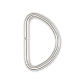 D-Rings - 0.75" - Silver