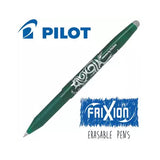 Frixion Ball 0.7Mm - Heat Erase Green Pens