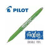 Frixion Ball 0.7Mm - Heat Erase Light Green Pens