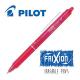 Frixion Clicker - Heat Erase Pink Pens